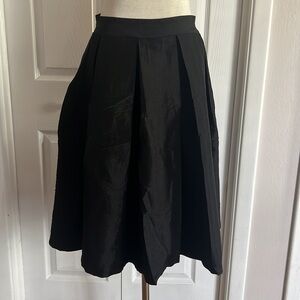 Stylish Black A-Line Skirt